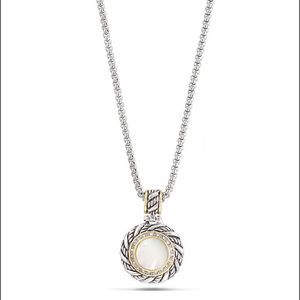 Brighton „Look alike“ Mother of Pearl rope cable necklace